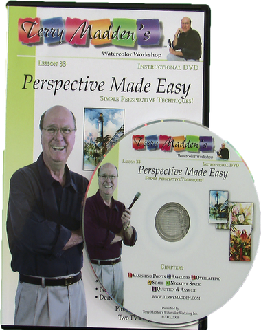 Terry Madden's Lesson 33 - Perspective Made Easy (Live Stream)