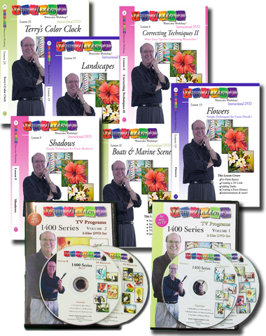 Watercolor Lessons on DVD