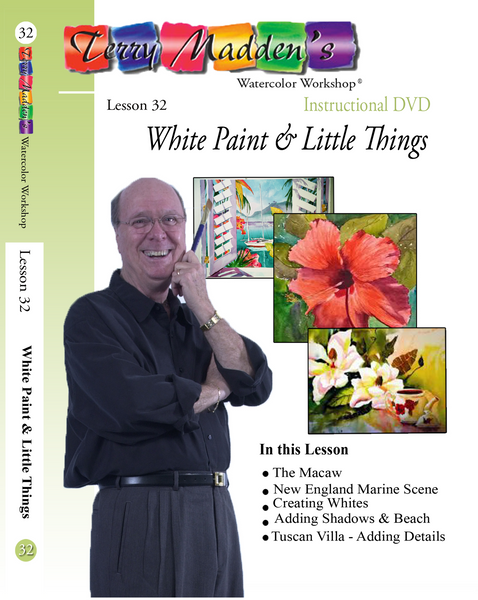 Terry's Lesson 32 - White Paint & Little Things