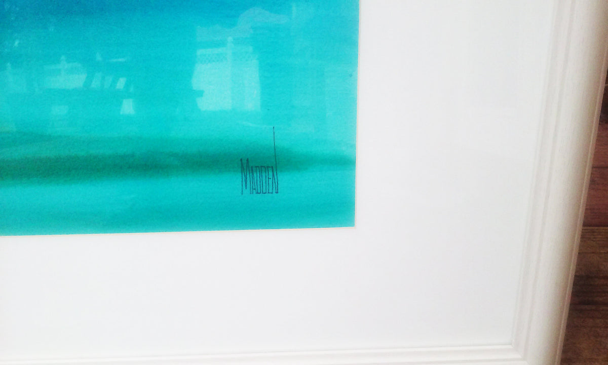 Sailboat in Tropics - Terry Madden Original Watercolor